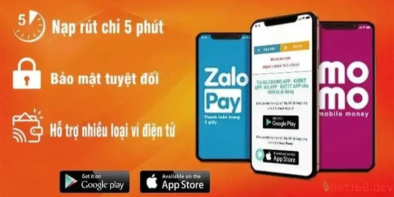 Tổng quan về rút tiền bet168